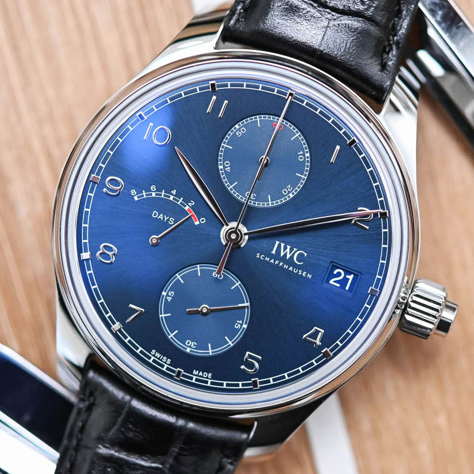 IWC Portugieser Hand-Wound Monopusher Edition “Laureus Sport for Good”