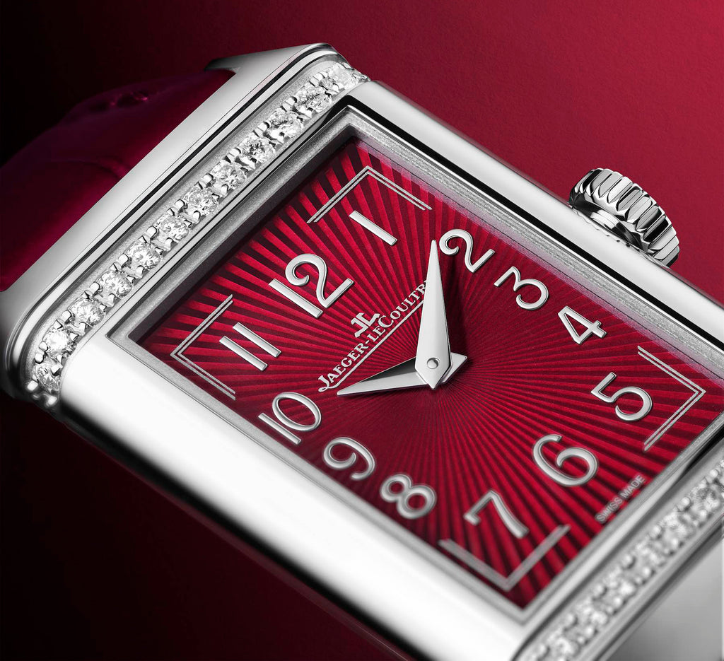 Jaeger LeCoultre Reverso One iN Burgundy Red Element iN Time