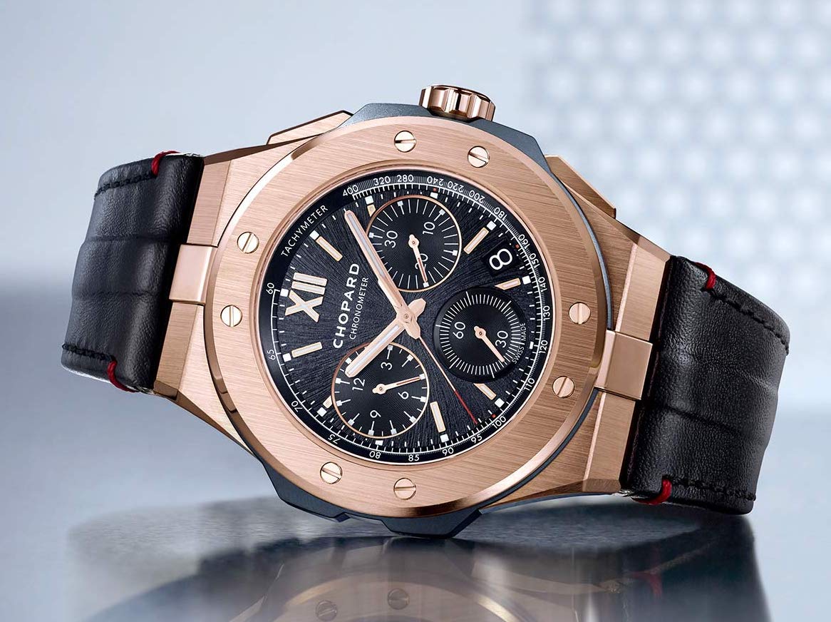 Chopard Alpine Eagle XL Chrono iN 18k Rose Gold and Titanium – Element ...