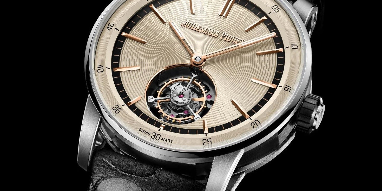 Code 11.59 by Audemars Piguet Selfwinding Flying Tourbillon iN White Gold and Black Ceramic