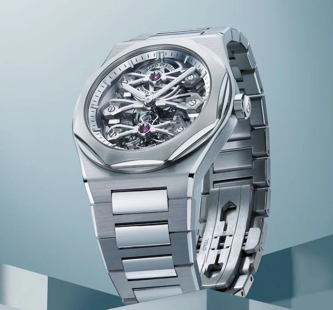 Girard-Perregaux Laureato Three Gold Bridges