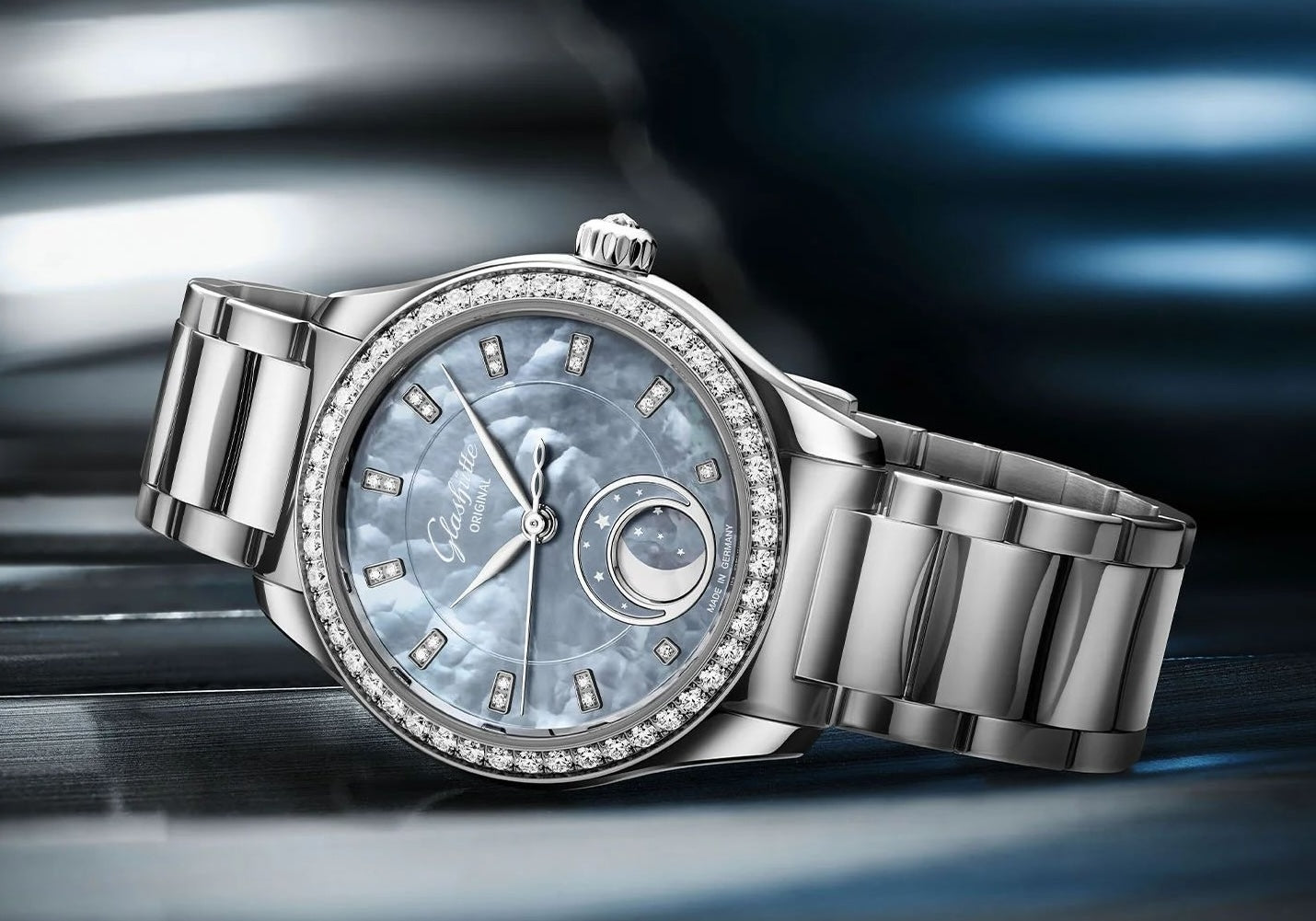 Glashütte Original Serenade Luna Skyline Blue