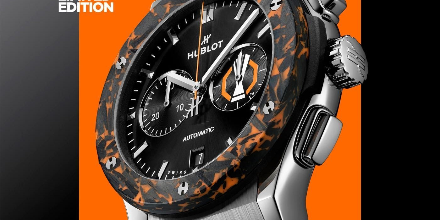 Hublot Classic Fusion Chronograph UEFA Europa League Titanium Carbon