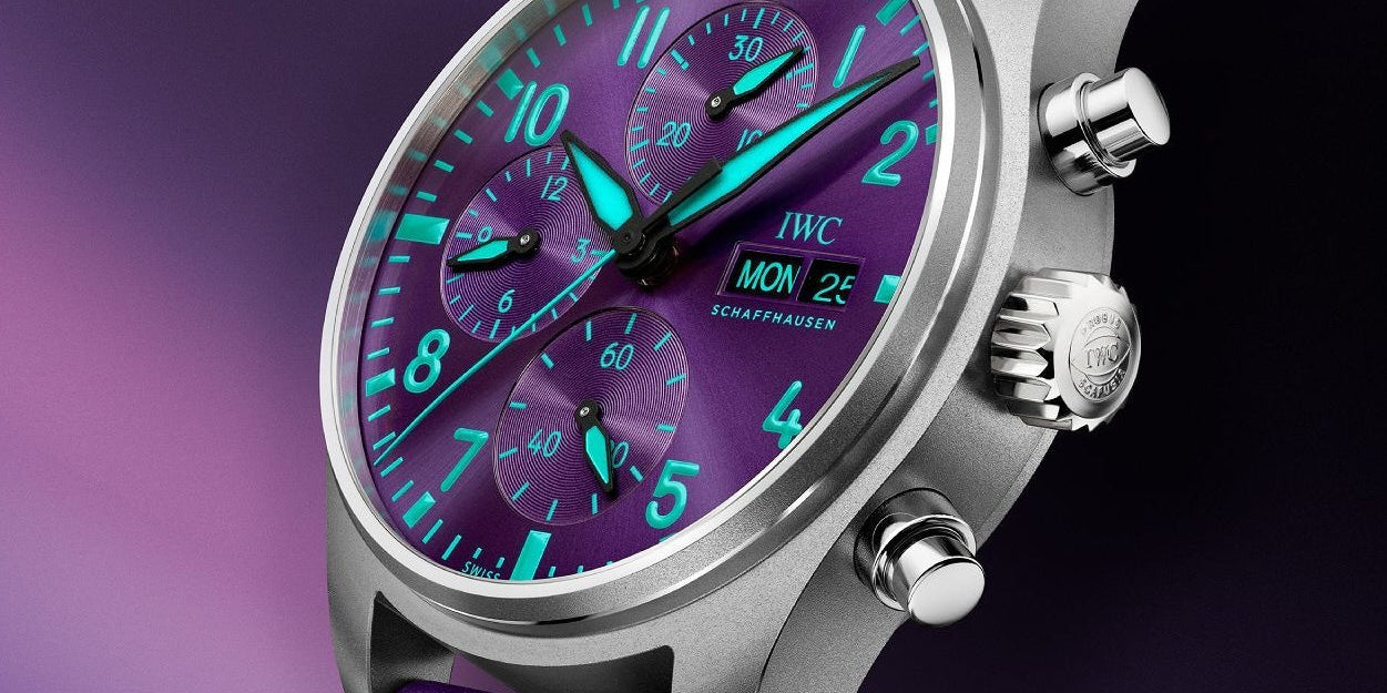IWC Pilot’s Watch Chronograph 41 Mercedes-AMG PETRONAS Formula One Team iN Purple