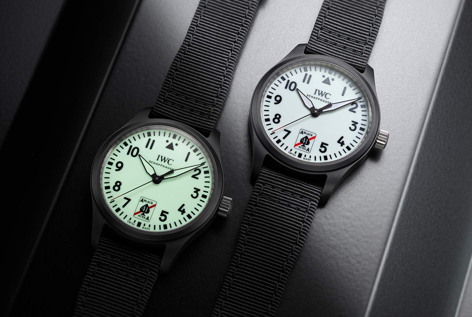 IWC Pilot's Watch Automatic 41 Black Aces – Element iN Time NYC