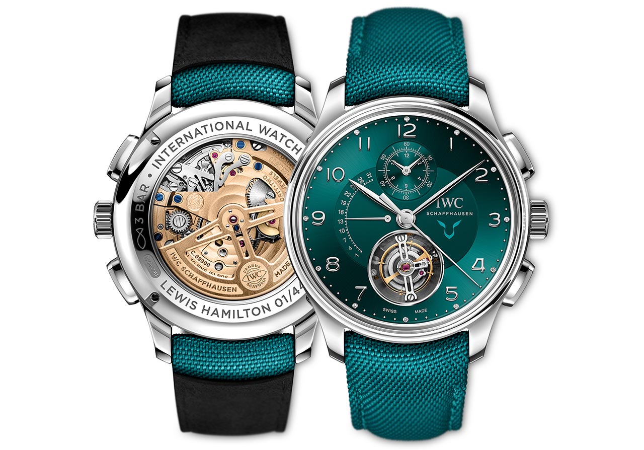 IWC Portugieser Tourbillon Retrograde Chronograph Lewis Hamilton