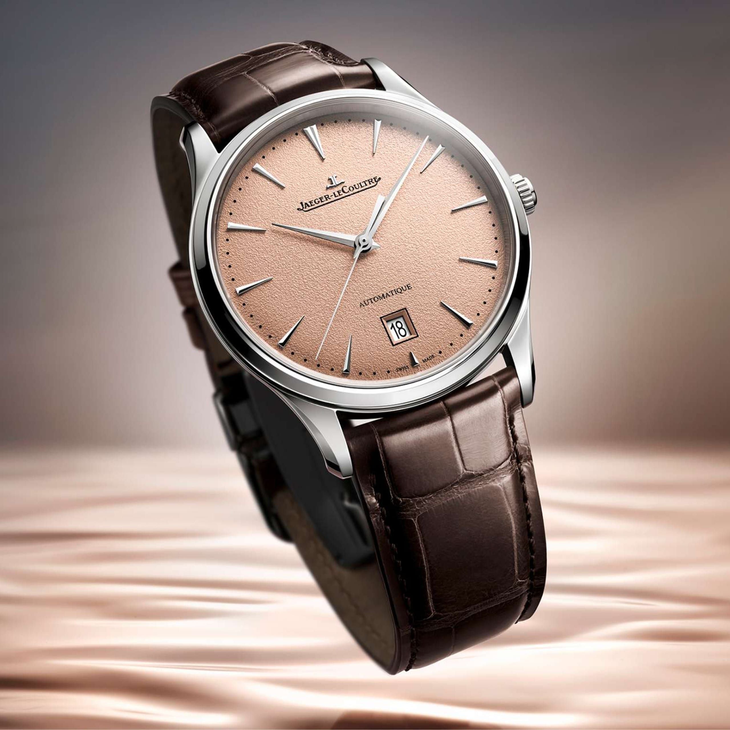 Jaeger-LeCoultre Master Ultra Thin Date with Copper Toned Dial