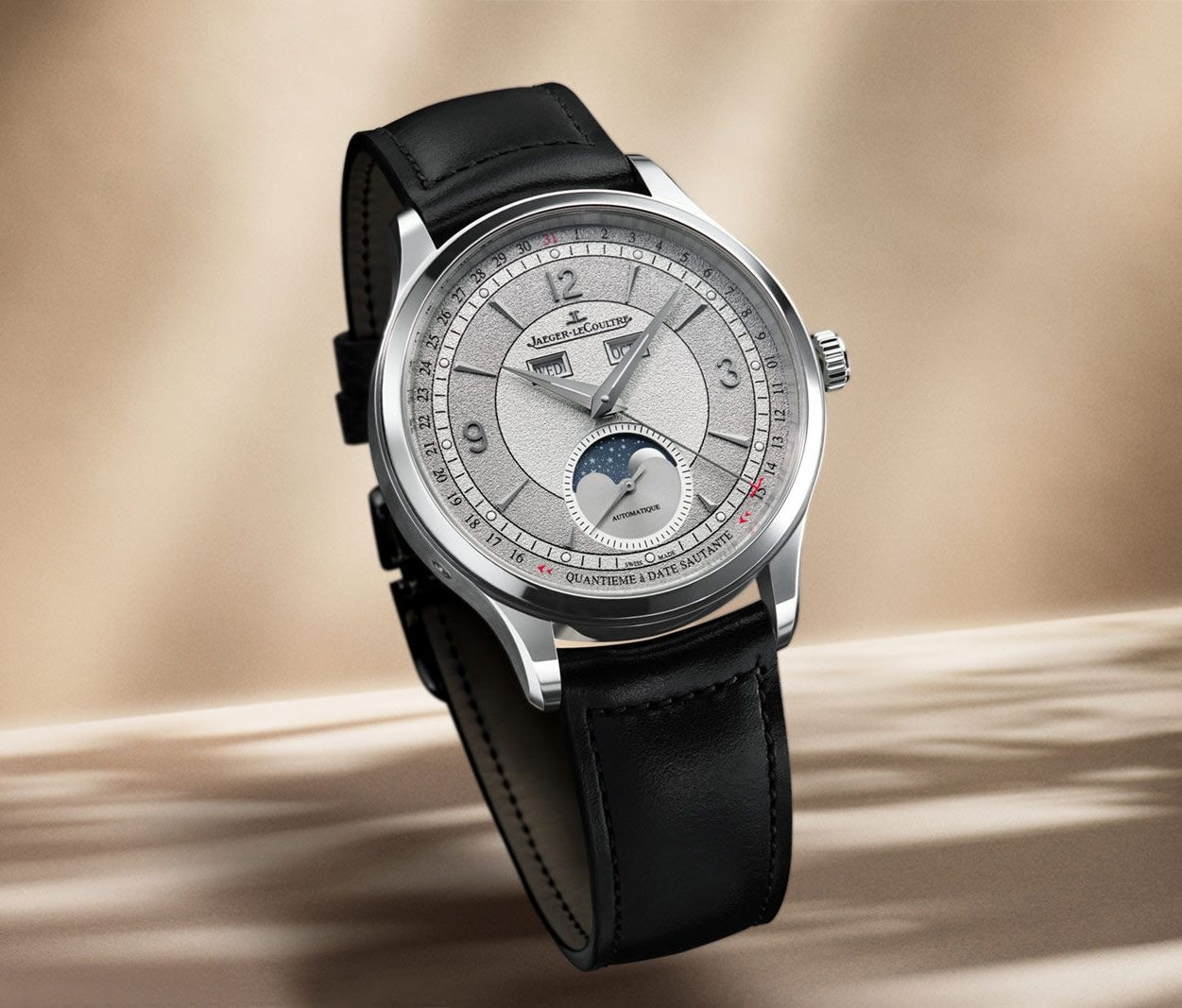 Jaeger-LeCoultre Master Control Calendar with Grey Grained Dial