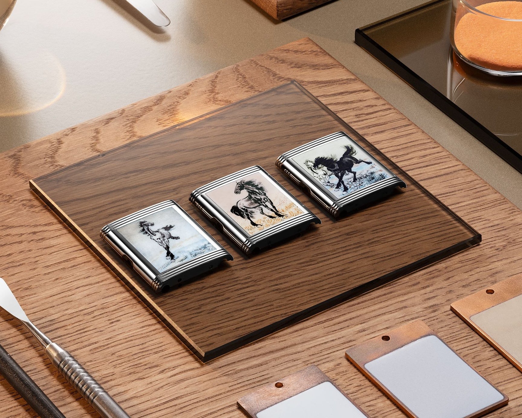 Jaeger-LeCoultre Reverso Tribute Enamel Xu Beihong Trilogy