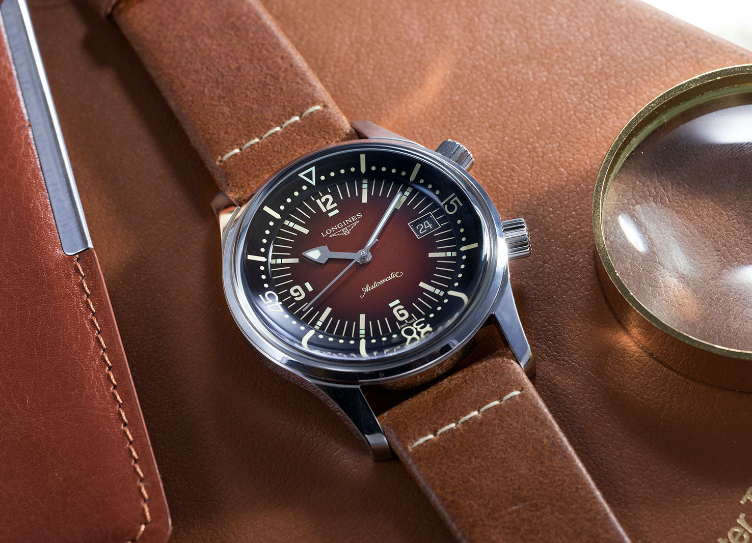 Longines Legend Diver iN Blue or Brown
