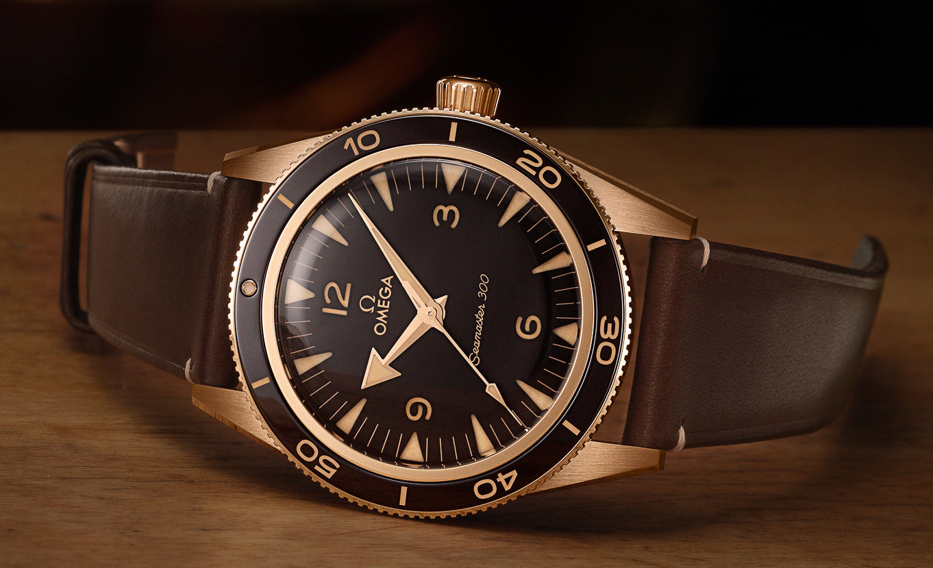 Omega Seamaster 300 Bronze Gold Master Chronometer