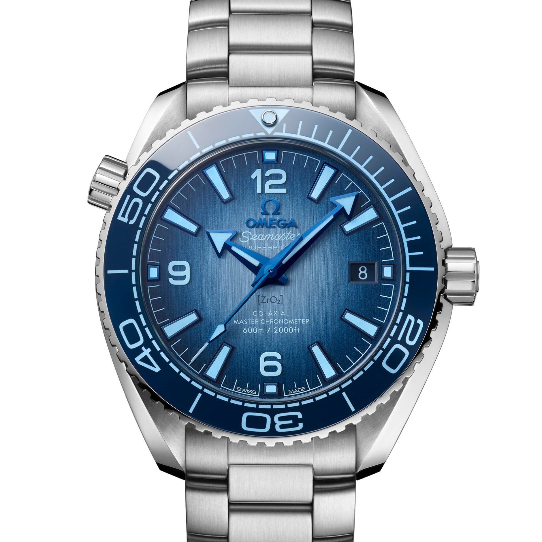 Omega Seamaster Planet Ocean 600M Co-Axial Master Chronometer iN Summer Blue