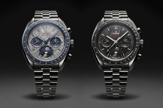 Omega Speedmaster Moonphase Meteorite