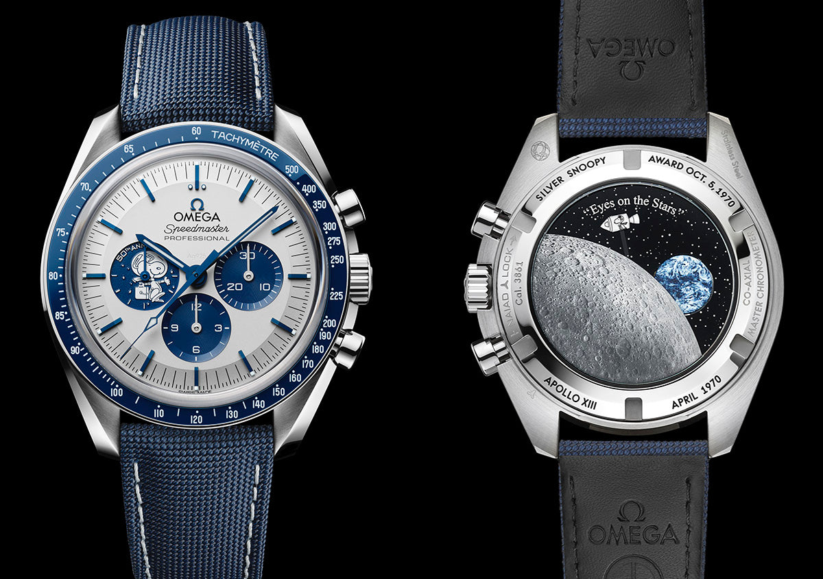 Omega Speedmaster Silver Snoopy Award 50th Anniversary