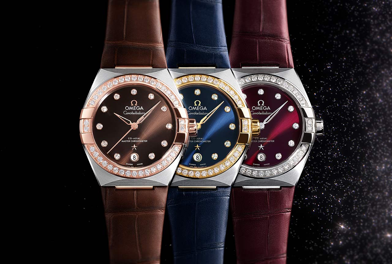 Omega Constellation Co-Axial Master Chronometer 36 with Diamond Bezel