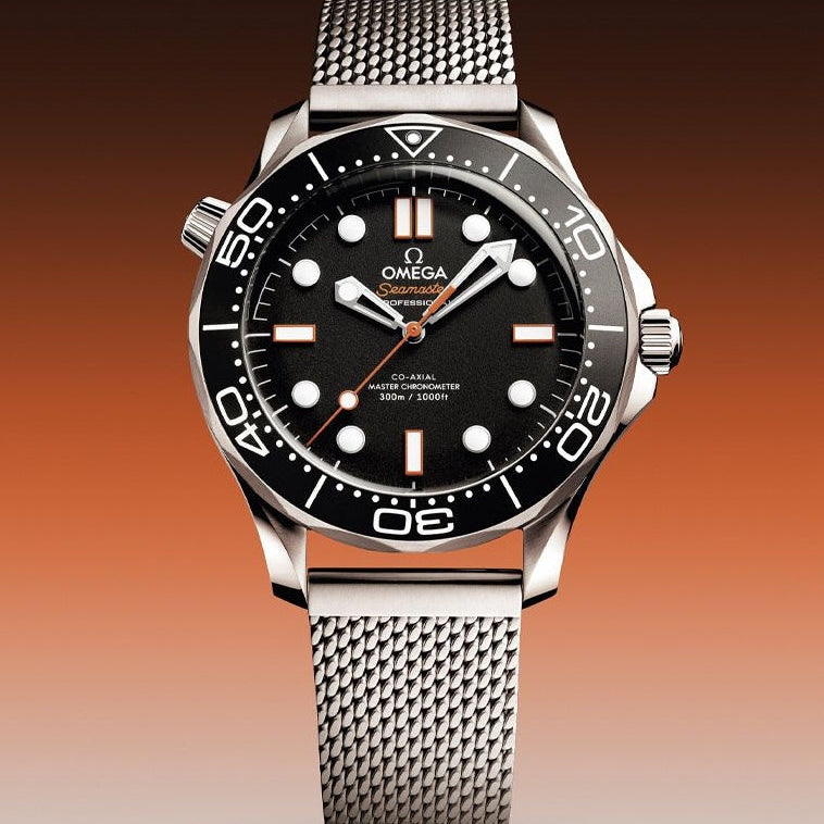 Omega Seamaster Diver 300M with Orange Accents