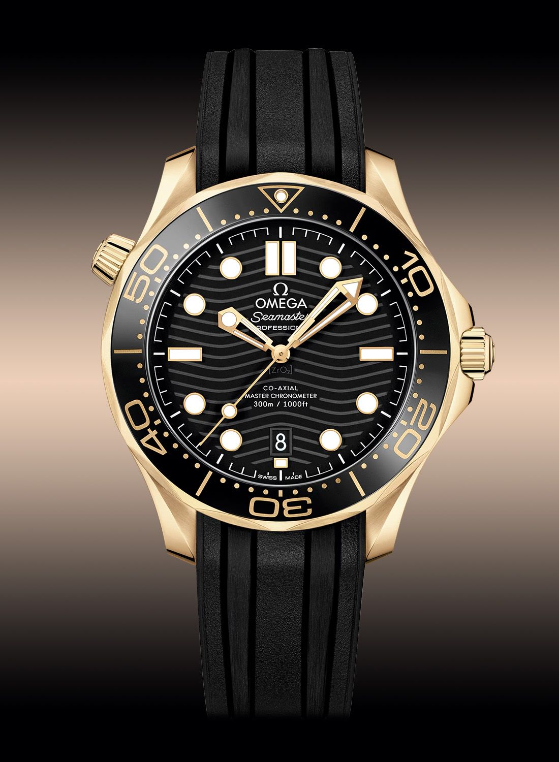 Omega Seamaster Diver 300M Moonshine Gold