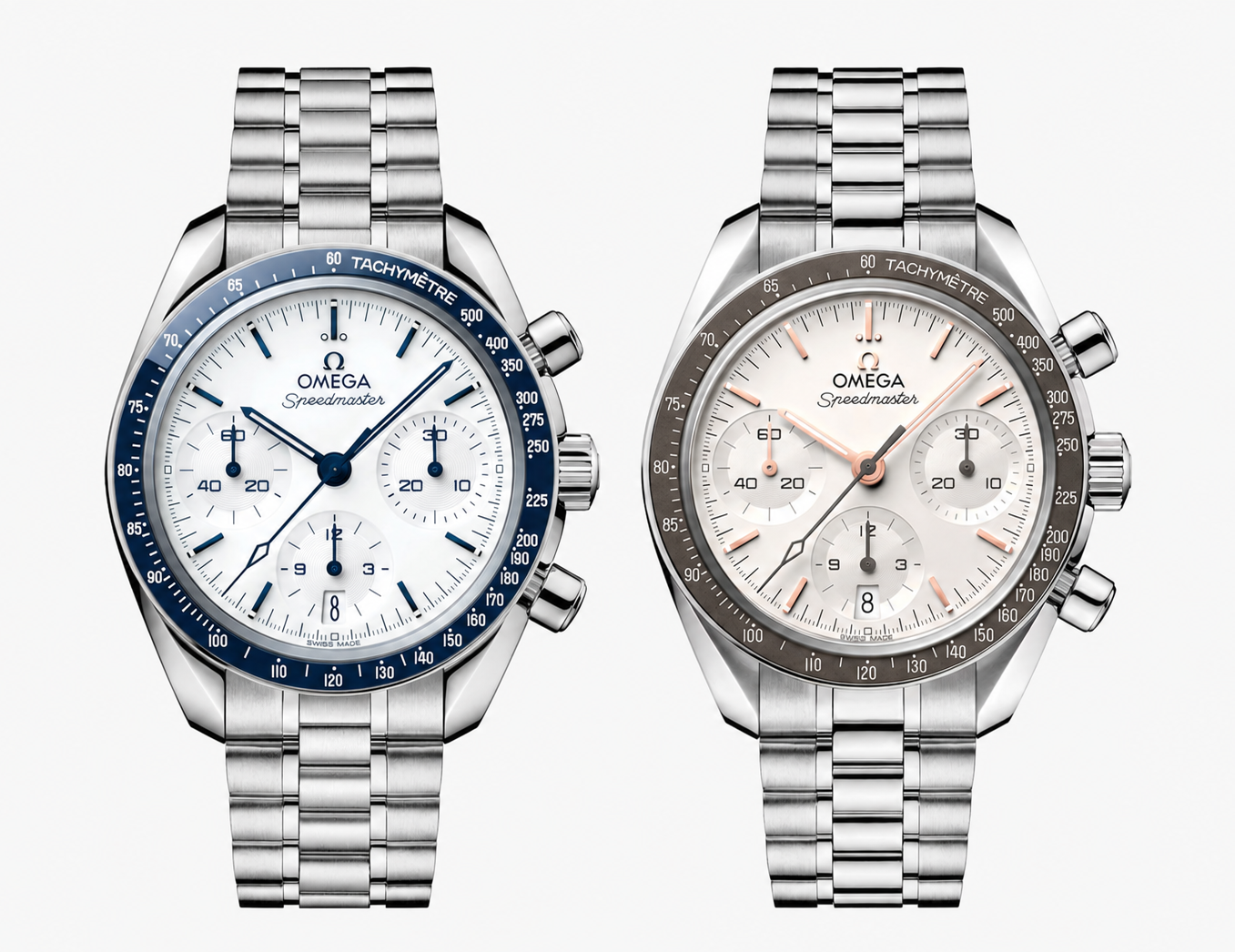 Omega Introduces Two New Steel Speedmaster 38mm Models