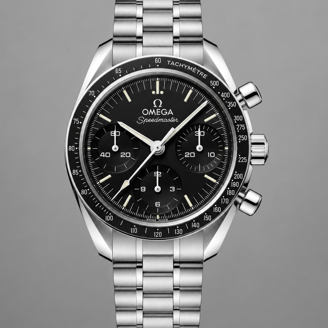 Omega Introduces the New Speedmaster 38mm with a Moonwatch-Inspired Black Dial