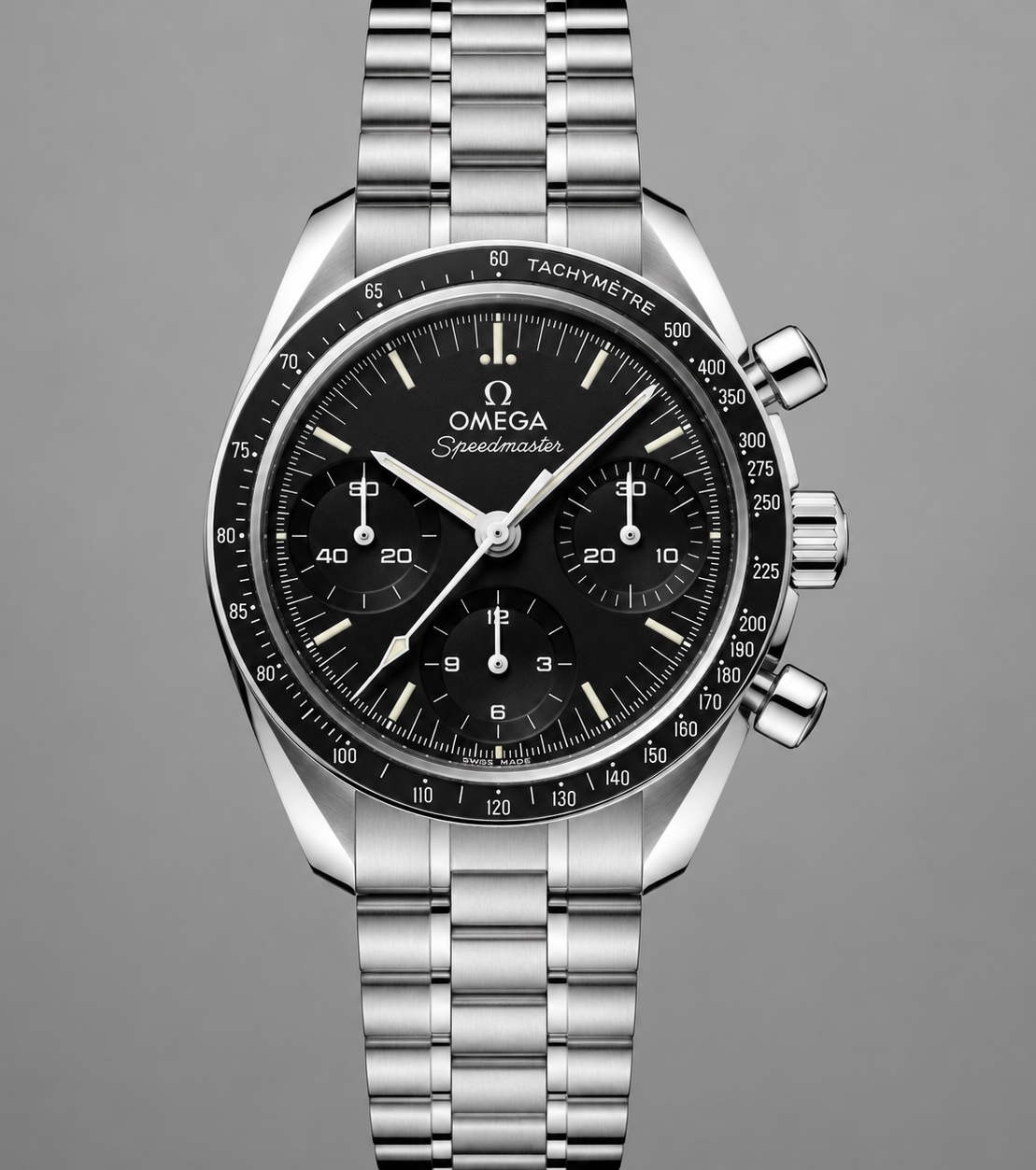 Omega Introduces the New Speedmaster 38mm with a Moonwatch-Inspired Black Dial