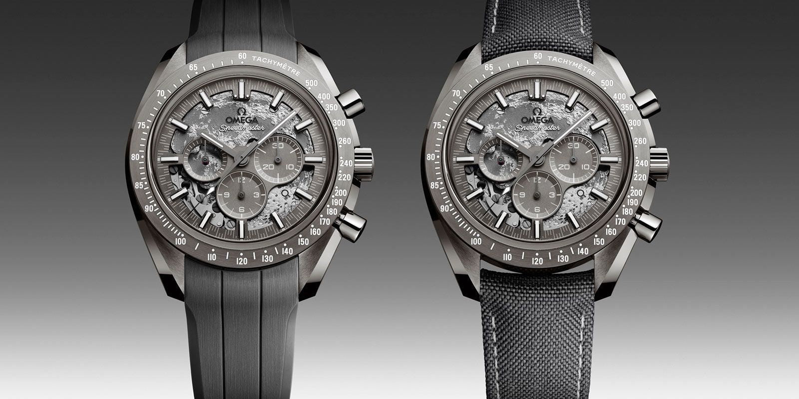 Omega Speedmaster Dark Side of the Moon Grey Side of the Moon