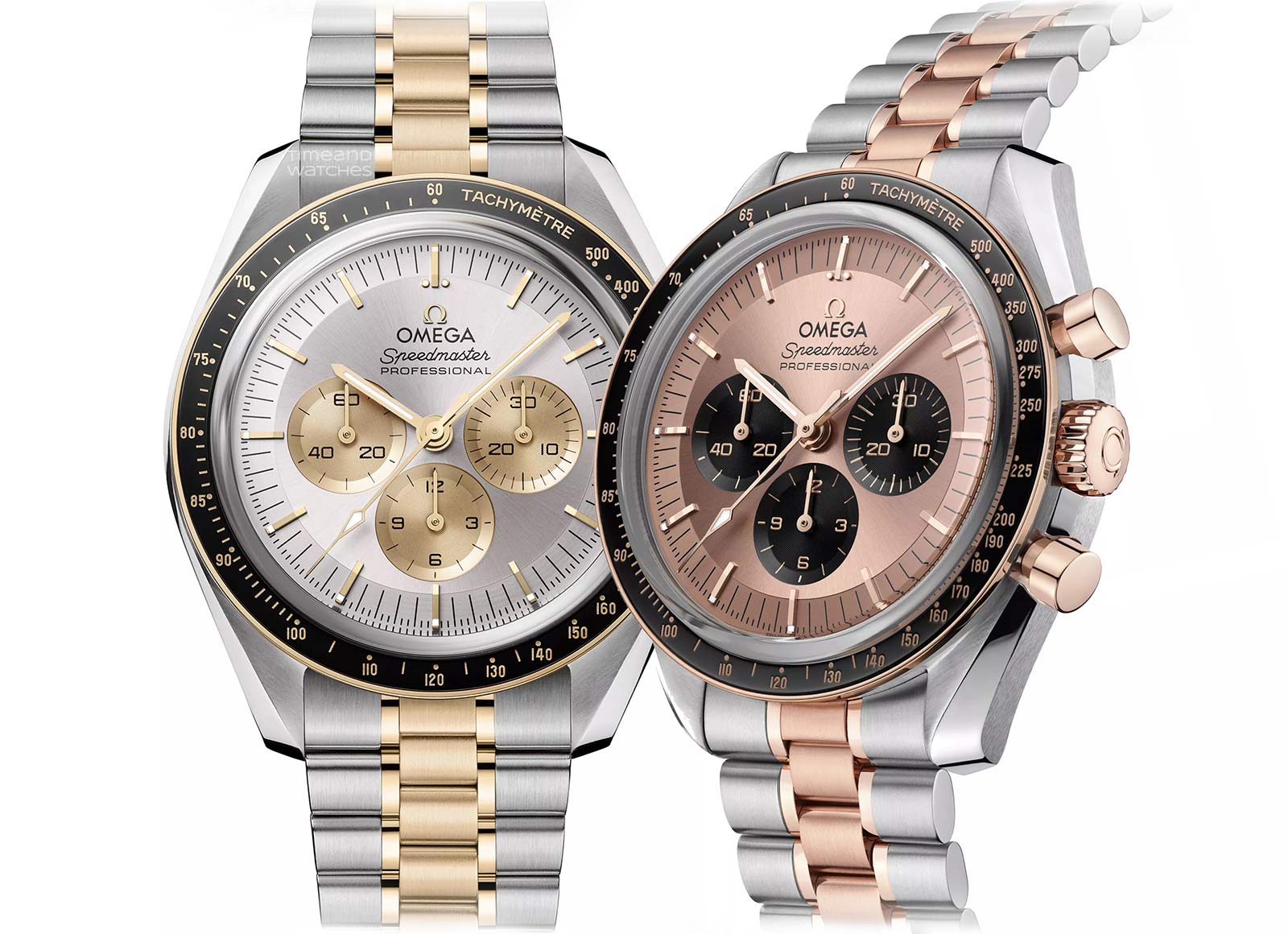 Omega Speedmaster Moonwatch Bi-Color Models