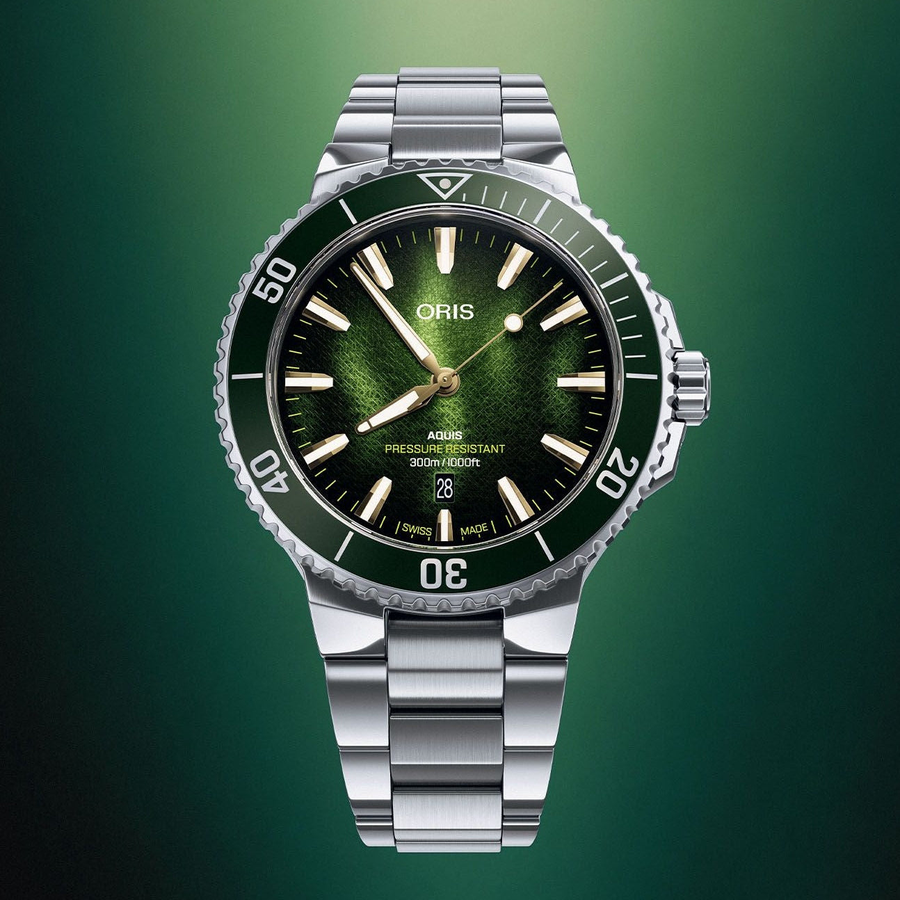 Oris Aquis Date Kelp Forest Limited Edition