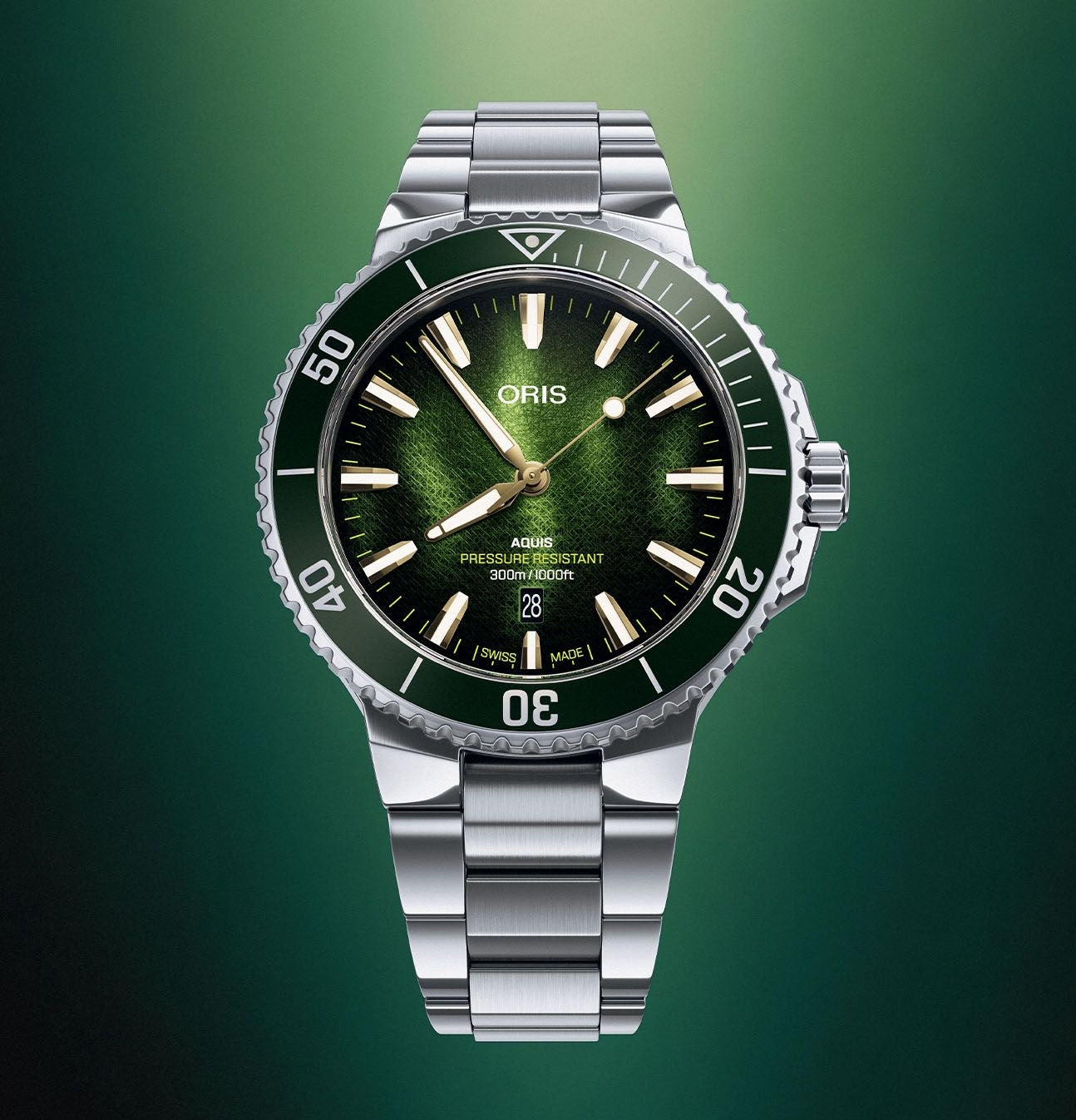 Oris Aquis Date Kelp Forest Limited Edition
