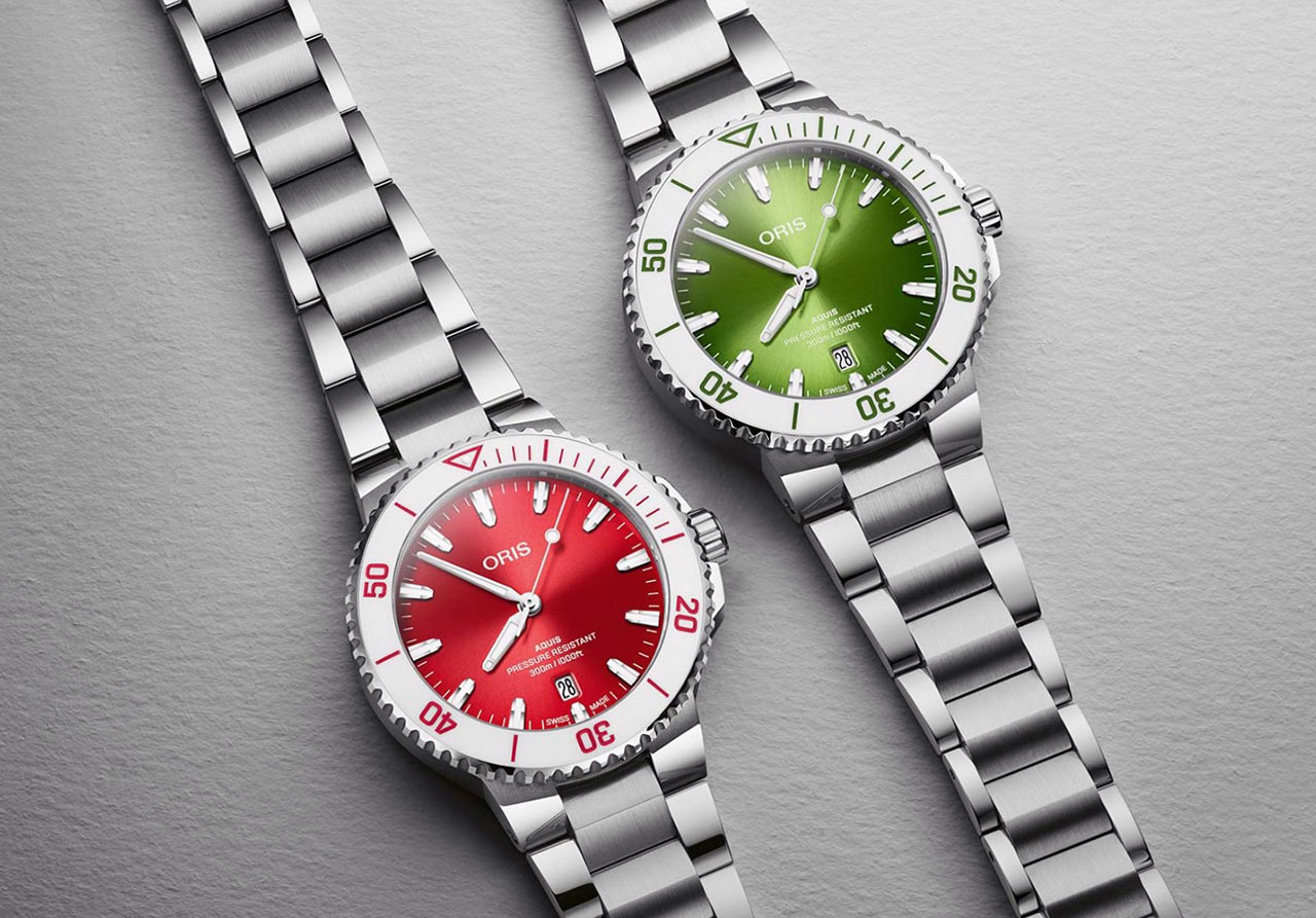 Oris Aquis Date 'Taste of Summer'