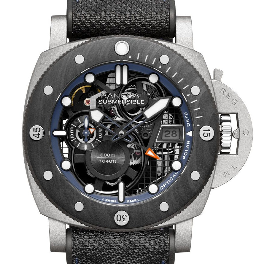 Panerai Submersible GMT Titanio Mike Horn Experience Edition