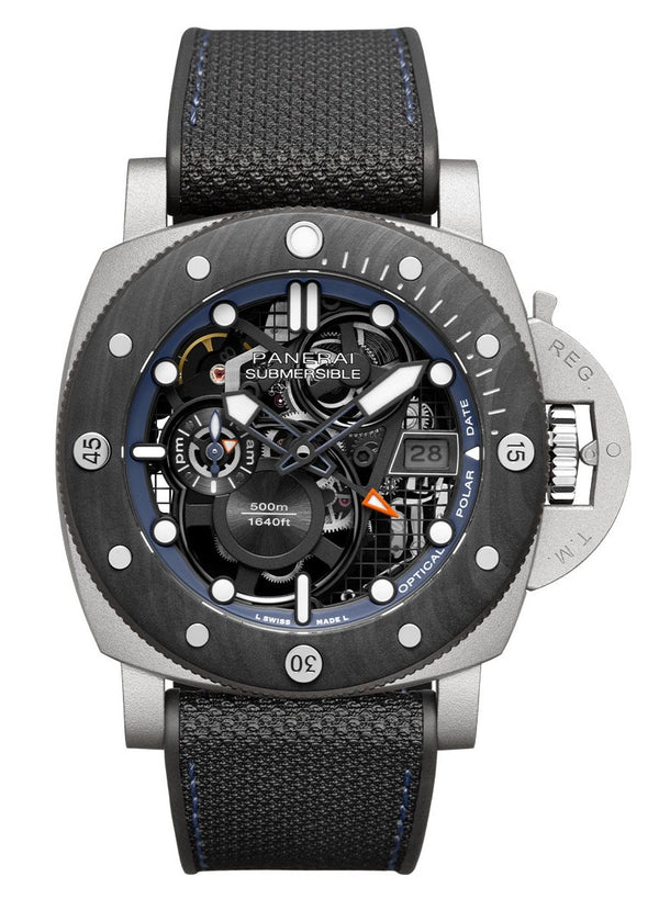 Panerai Submersible GMT Titanio Mike Horn Experience Edition