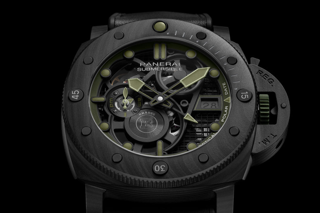 Officine Panerai Submersible S Brabus Verde Militare Edition