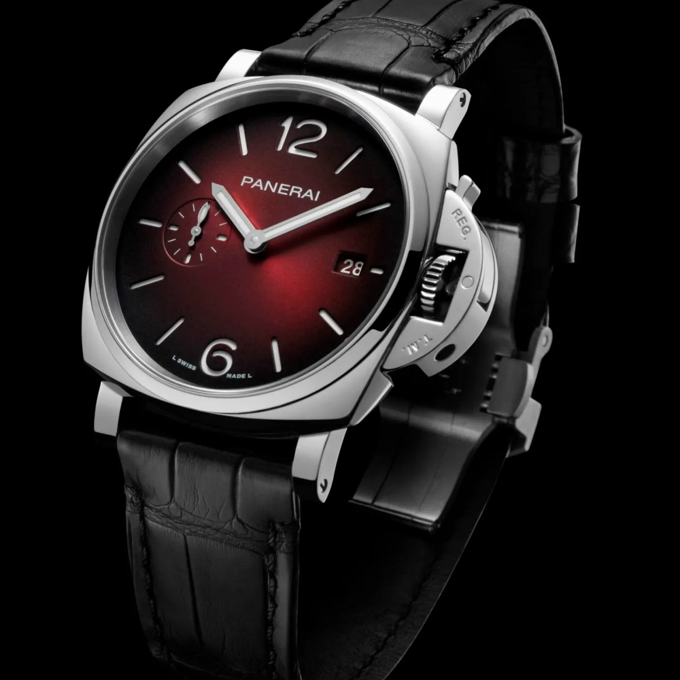 Panerai Luminor Due iN Burgundy