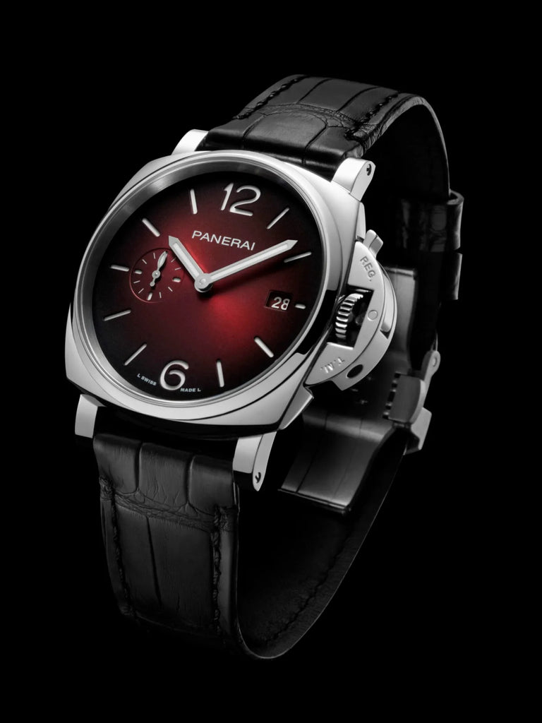 Panerai Luminor Due iN Burgundy Element iN Time NYC