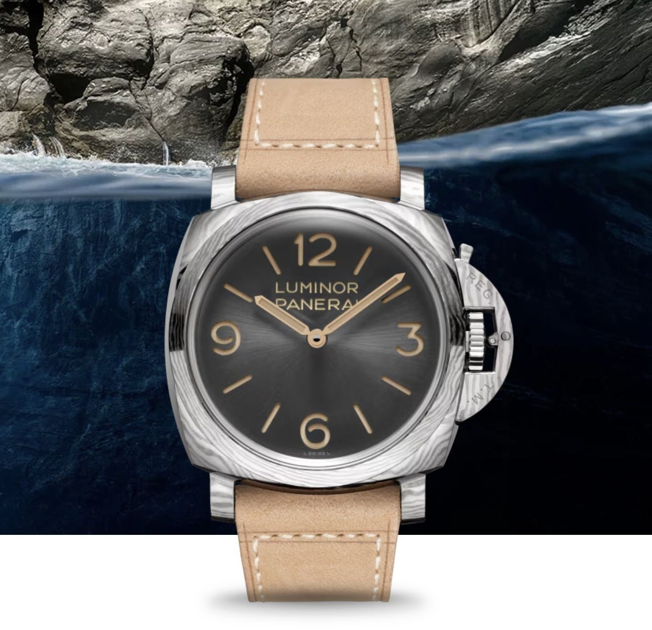 Panerai Luminor Forged Titanium PAM01629