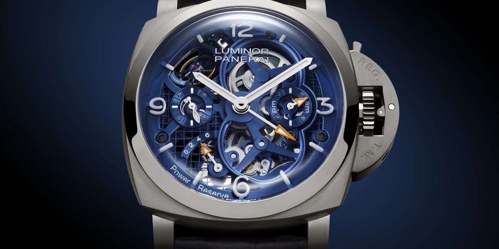 Panerai Luminor Tourbillon GMT Titanio PAM01784