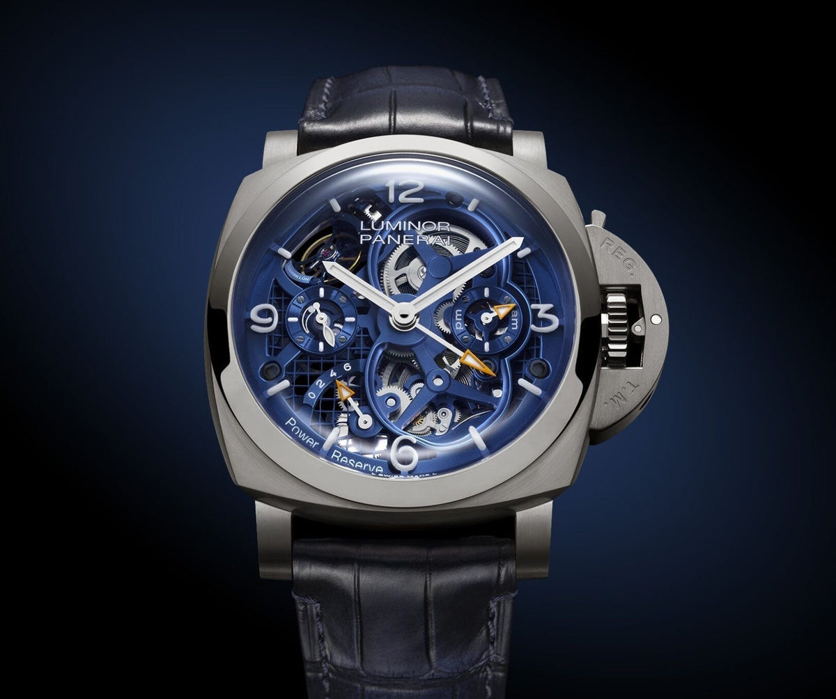 Panerai Luminor Tourbillon GMT Titanio PAM01784