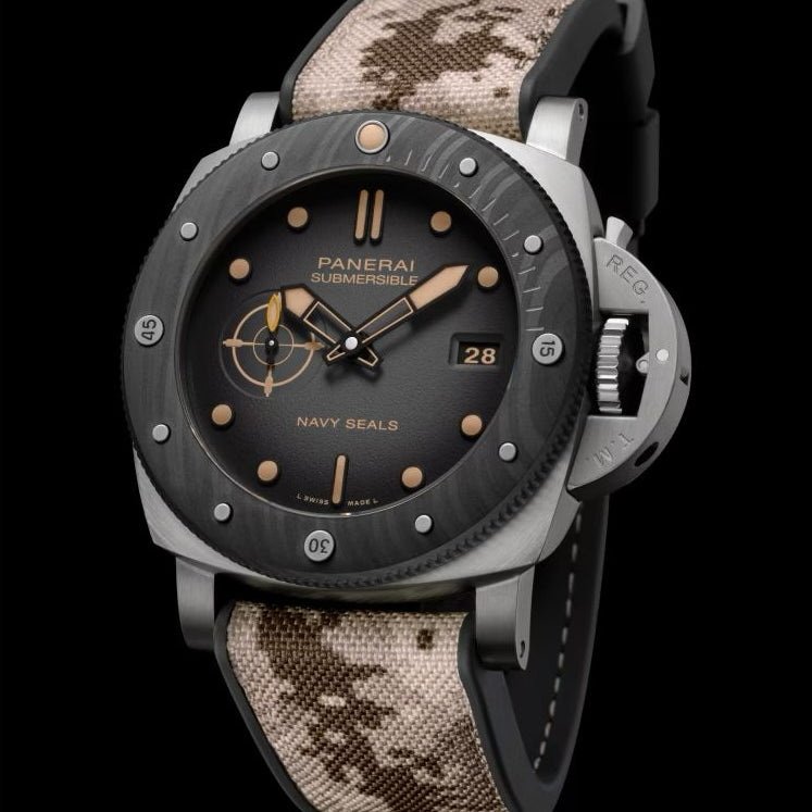 Panerai Submersible NAVY SEALS Titanio PAM01669