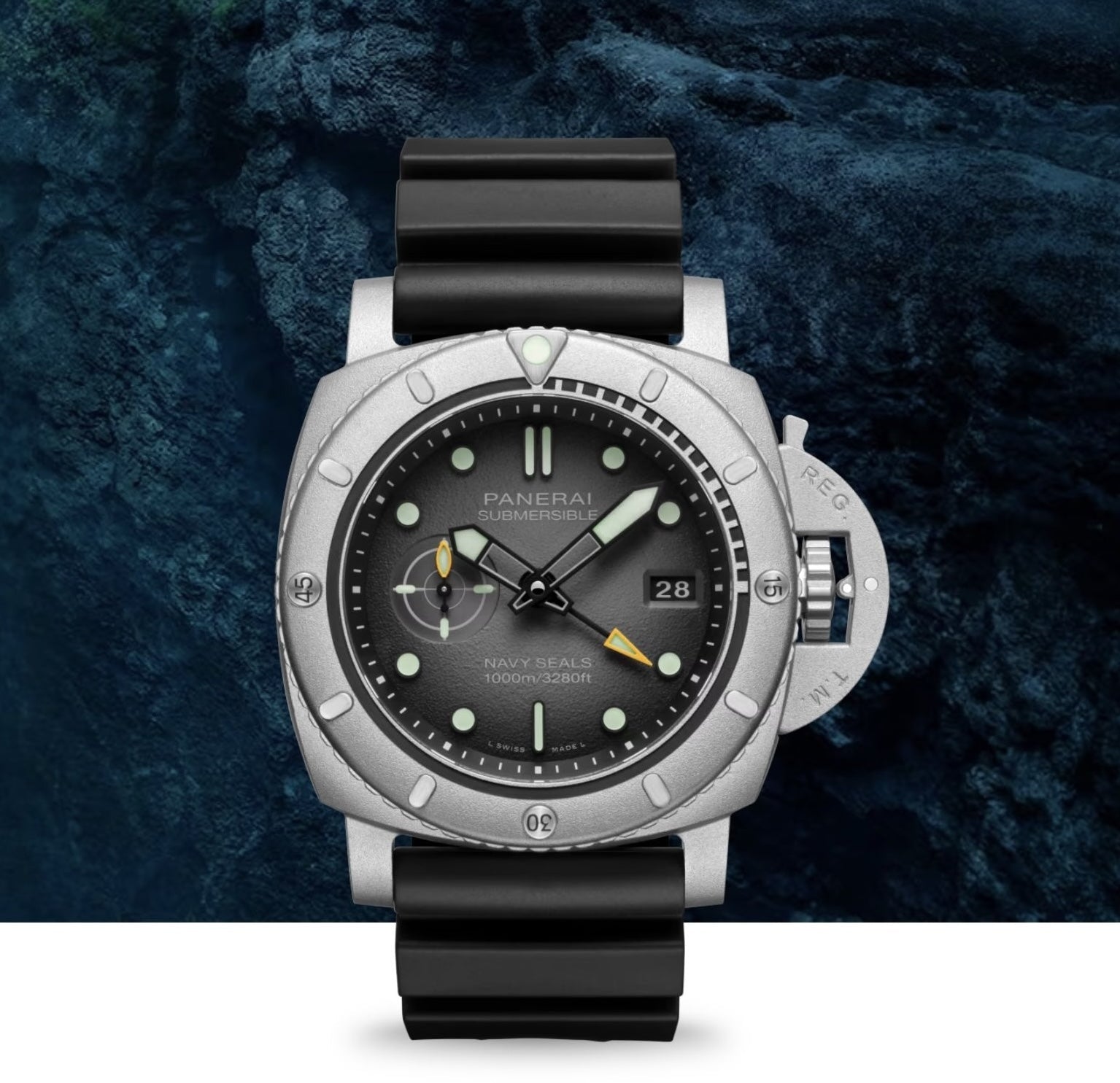 Panerai Submersible Navy SEALs Afniotech Experience PAM01089