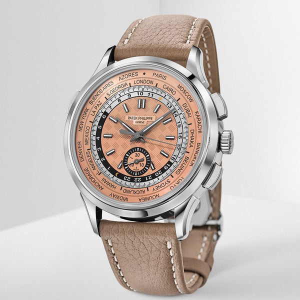 sko Høre fra Creep Patek Philippe World Time Flyback Chronograph 5935A – Element iN Time NYC