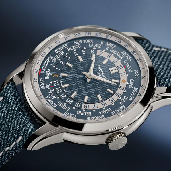 Patek Philippe World Time with Date iN Regular Collection Element iN Time NYC