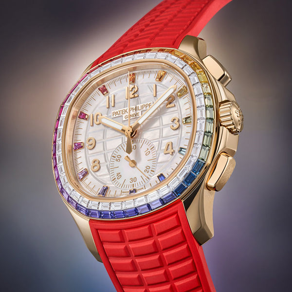 Patek Philippe Aquanaut Luce Rainbow Chronograph Element iN Time NYC