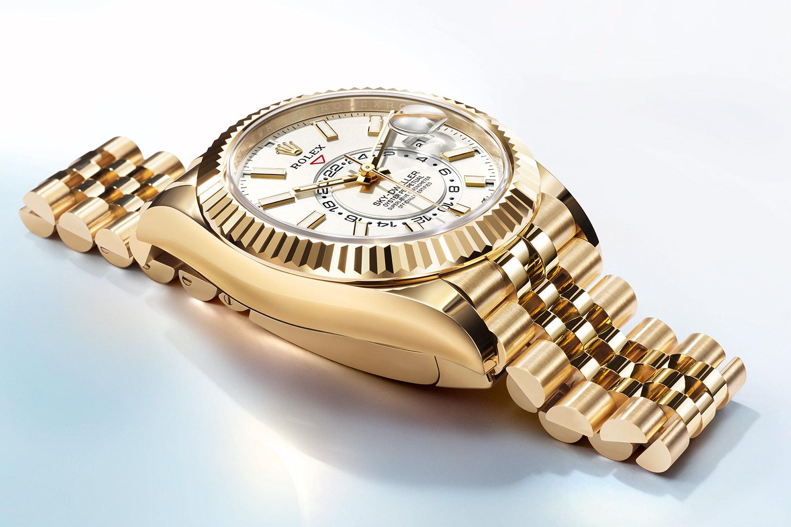 Rolex Oyster Perpetual Sky-Dweller with Jubilee Bracelet