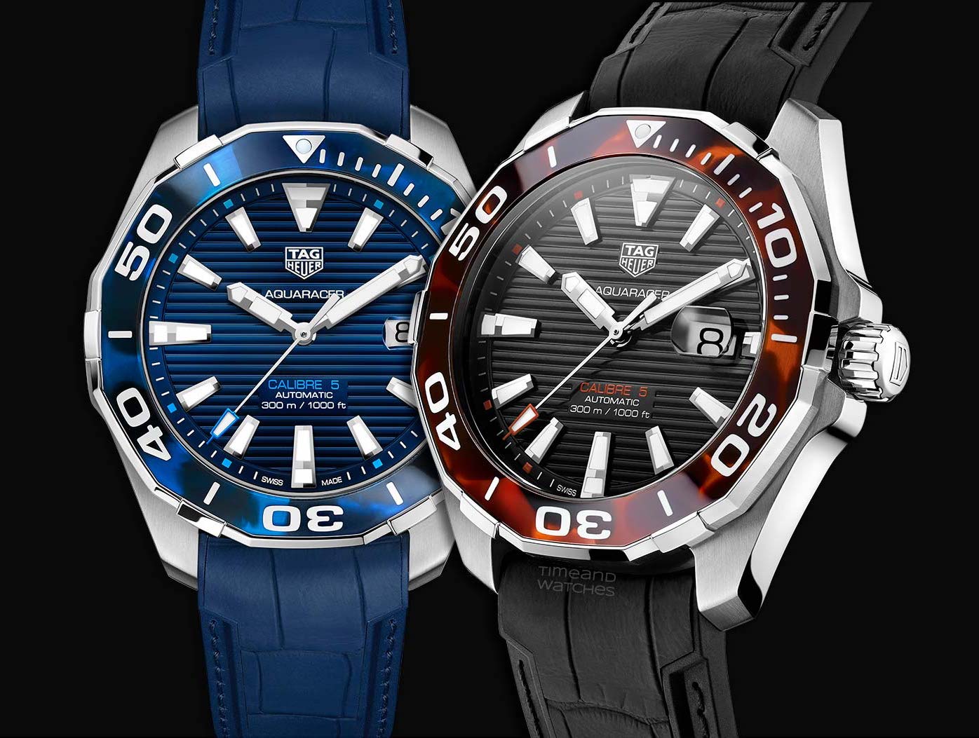 TAG Heuer Aquaracer Tortoiseshell Effect
