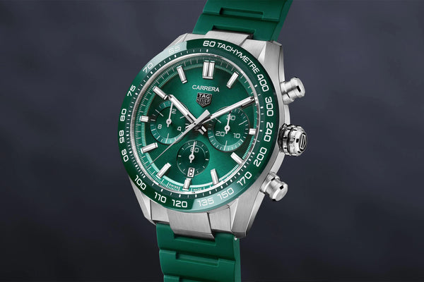 TAG Heuer Carrera Chronograph iN Green