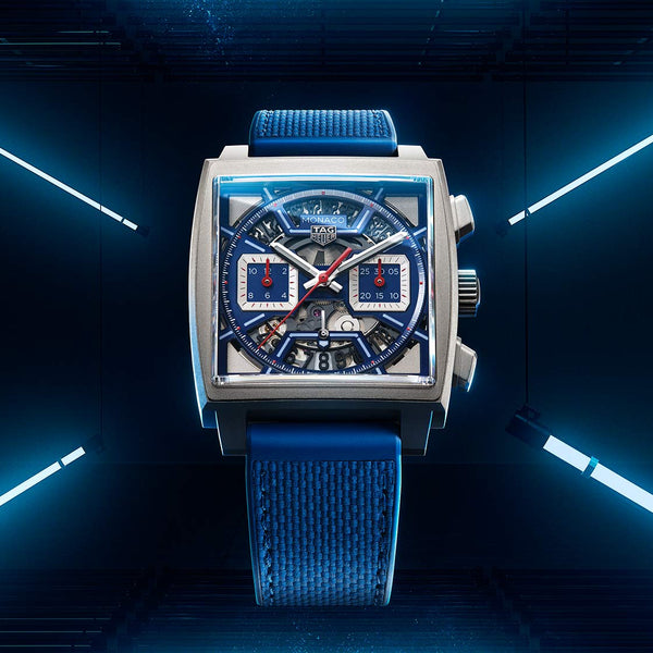 TAG Heuer Monaco Skeleton Chronographs Element iN Time NYC