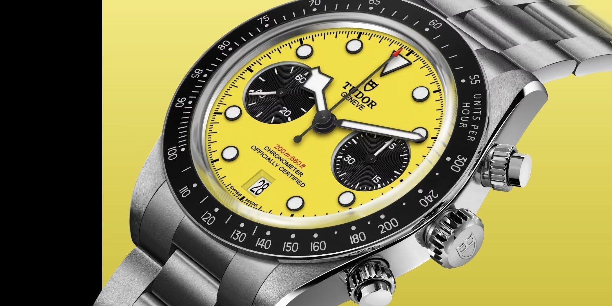 Tudor Black Bay Chrono 39 Bumblebee