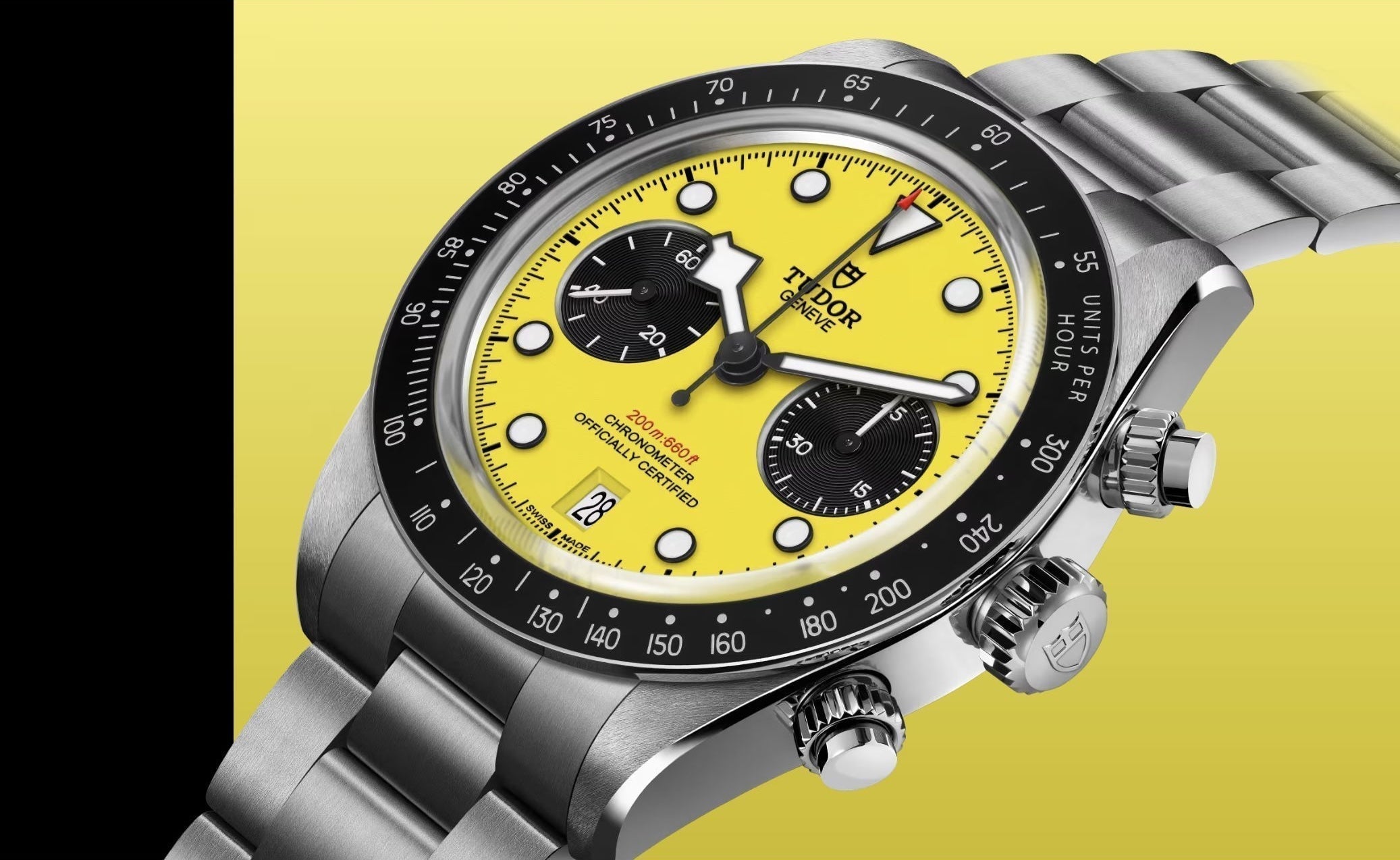 Tudor Black Bay Chrono 39 Bumblebee
