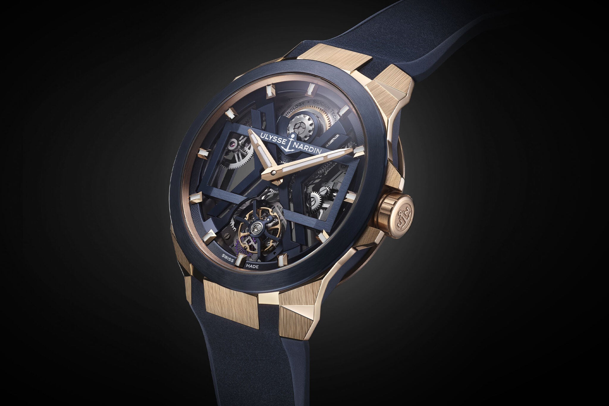 Ulysse Nardin Blast Tourbillon Blue & Gold