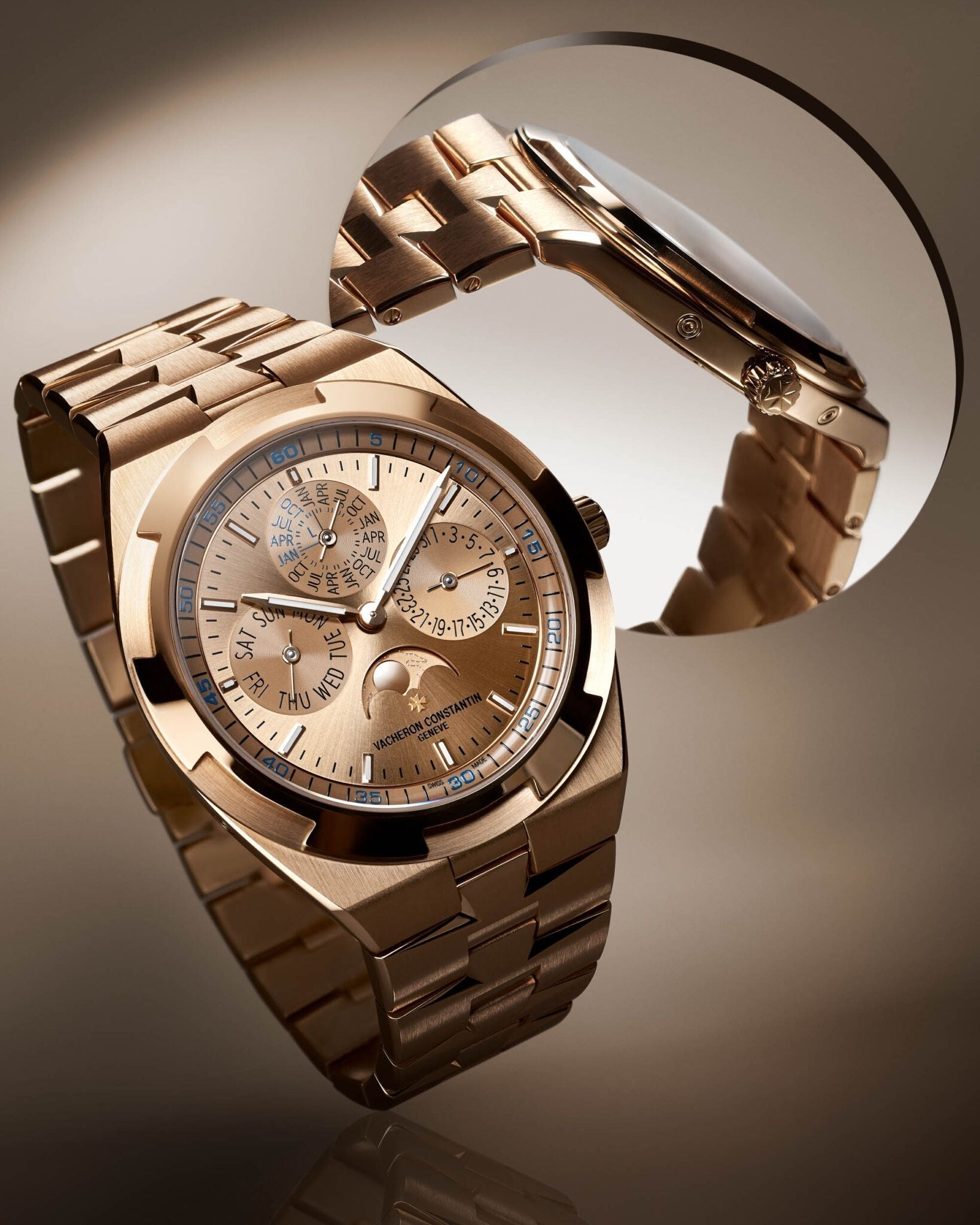 Vacheron Constantin Overseas Perpetual Calendar Ultra-Thin iN Pink Gold